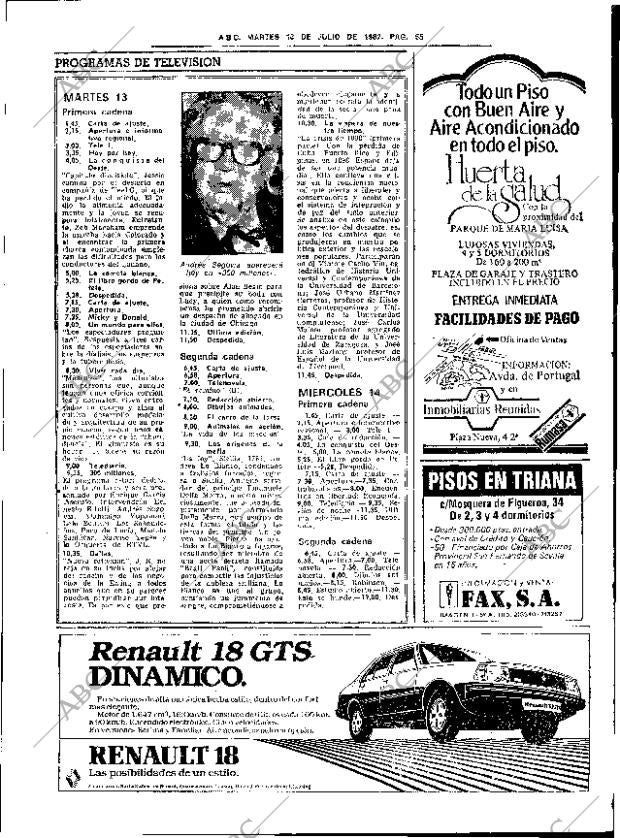 ABC SEVILLA 13-07-1982 página 69