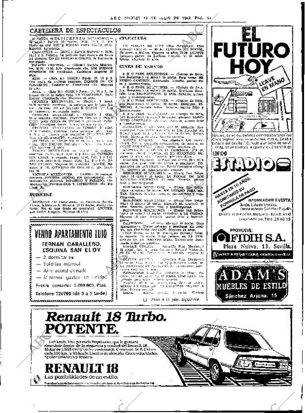 ABC SEVILLA 13-07-1982 página 71