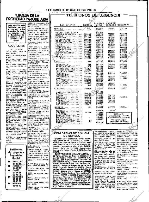 ABC SEVILLA 13-07-1982 página 74