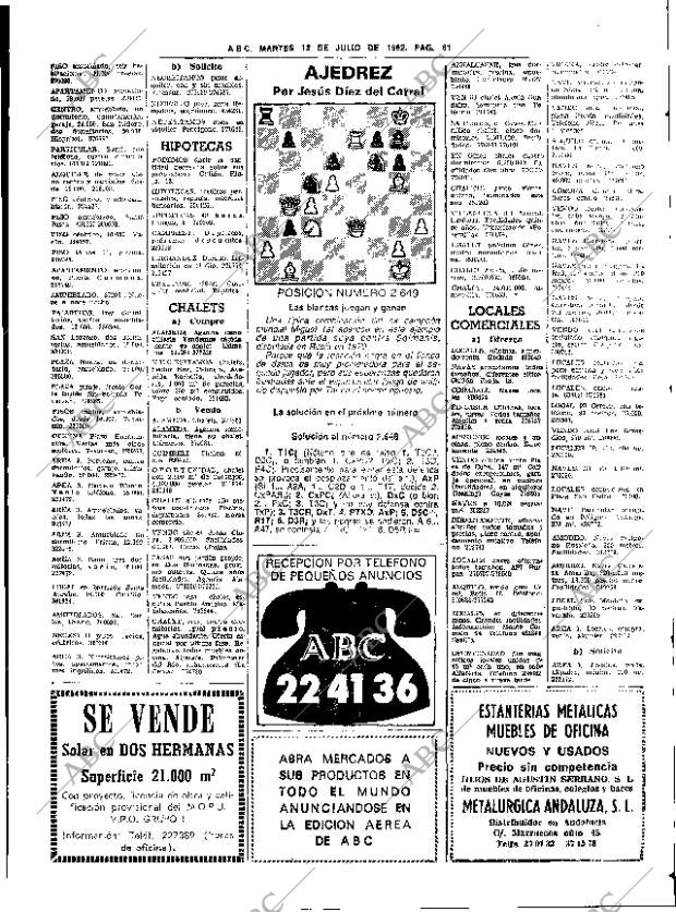 ABC SEVILLA 13-07-1982 página 75