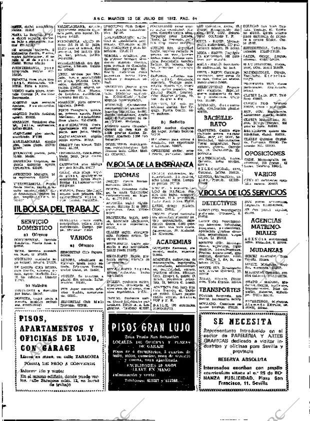 ABC SEVILLA 13-07-1982 página 78