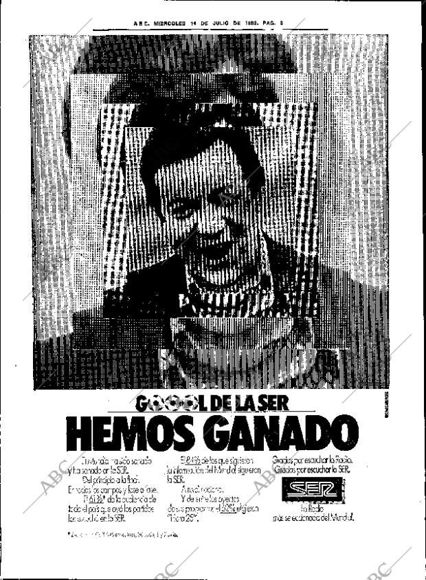 ABC SEVILLA 14-07-1982 página 16