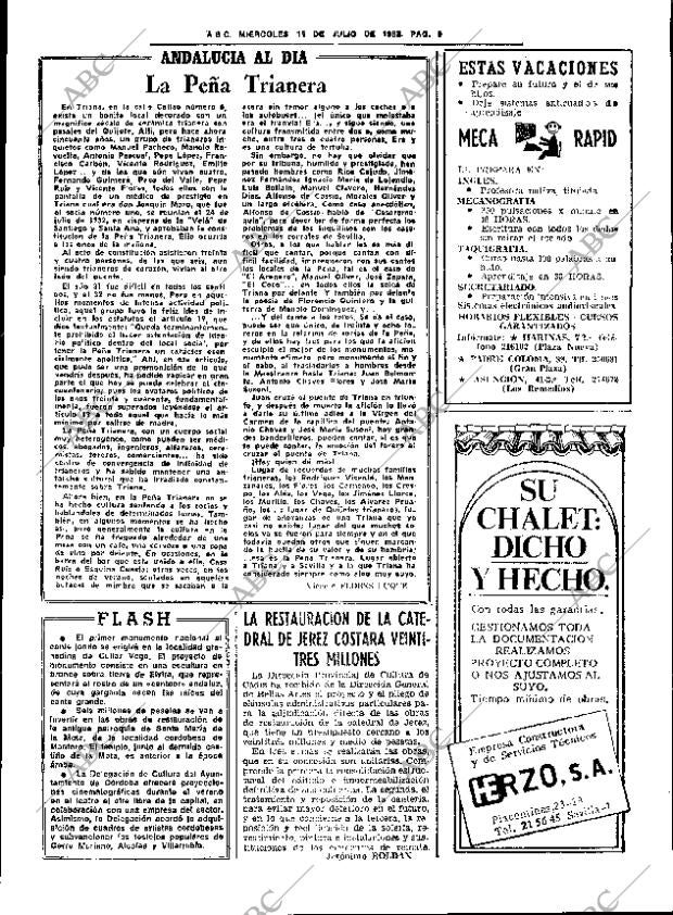 ABC SEVILLA 14-07-1982 página 17