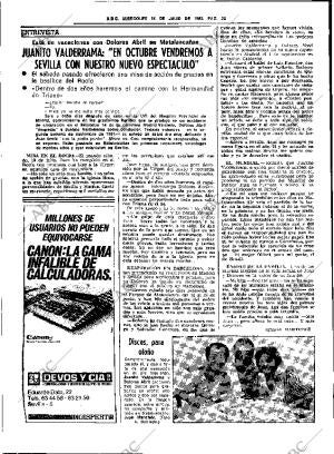 ABC SEVILLA 14-07-1982 página 28