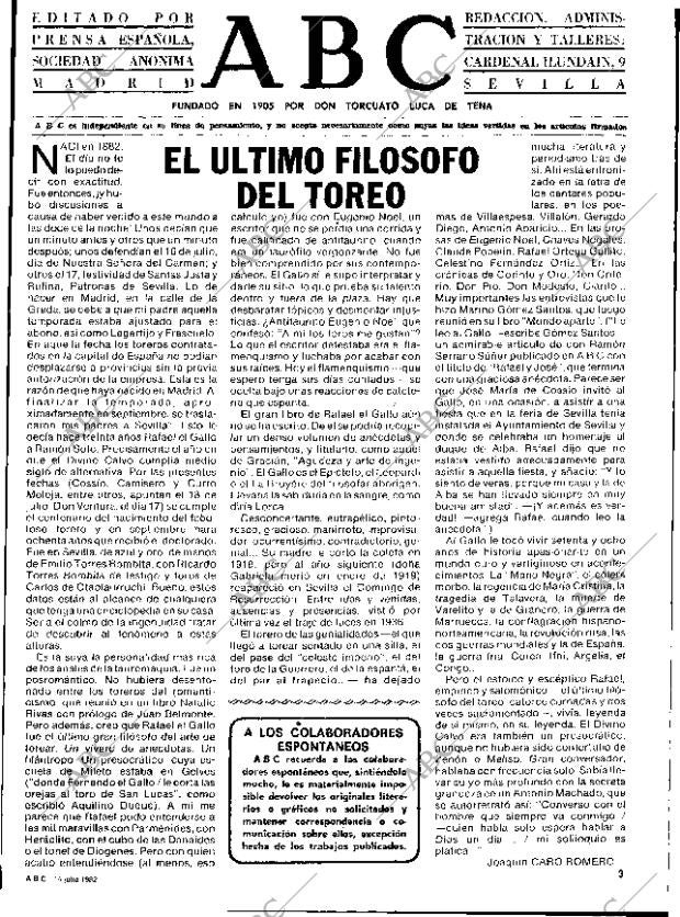 ABC SEVILLA 14-07-1982 página 3