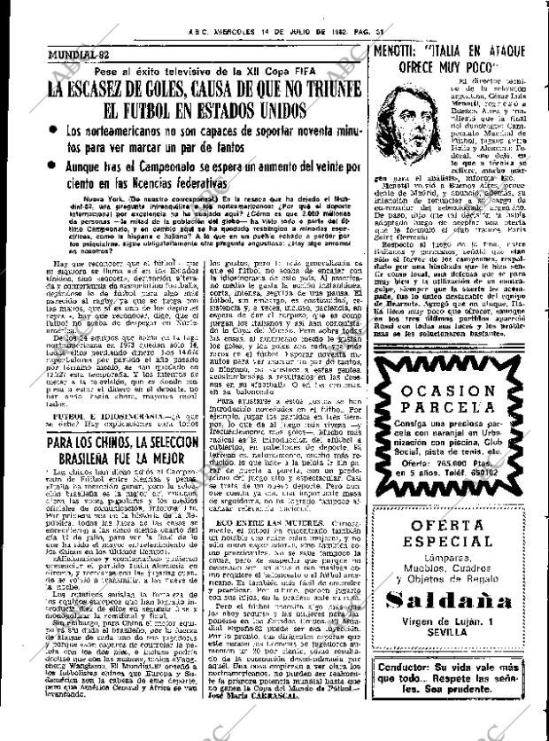 ABC SEVILLA 14-07-1982 página 39