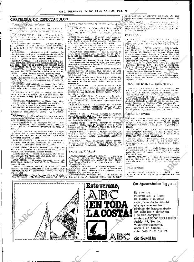 ABC SEVILLA 14-07-1982 página 46