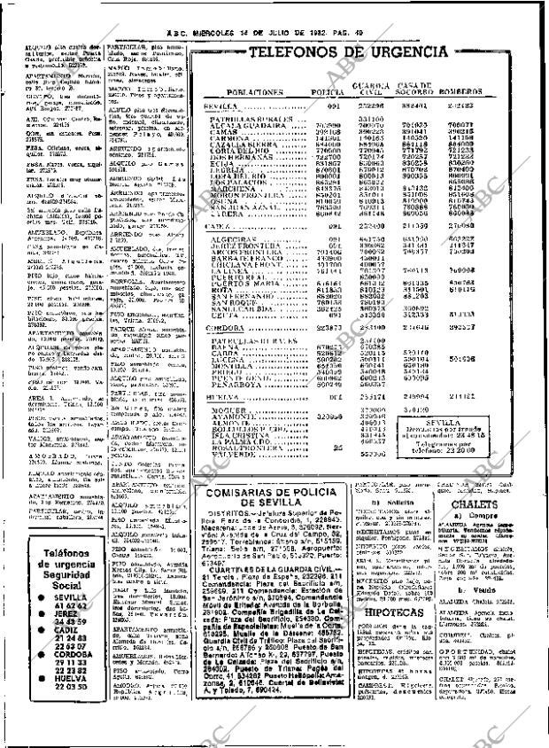 ABC SEVILLA 14-07-1982 página 48