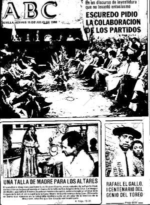 ABC SEVILLA 15-07-1982 página 1