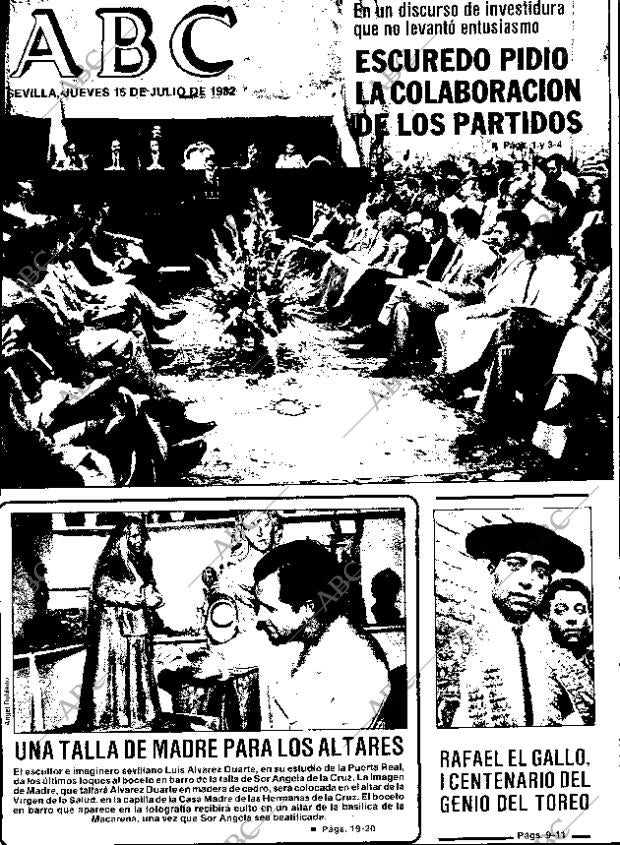 ABC SEVILLA 15-07-1982 página 1