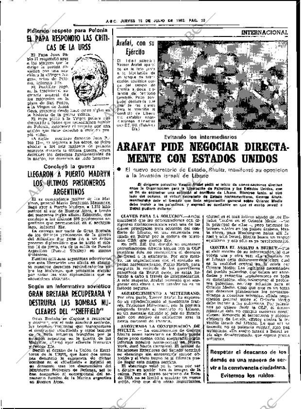 ABC SEVILLA 15-07-1982 página 18