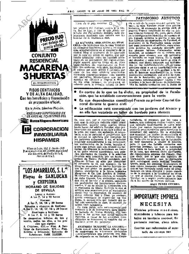 ABC SEVILLA 15-07-1982 página 34