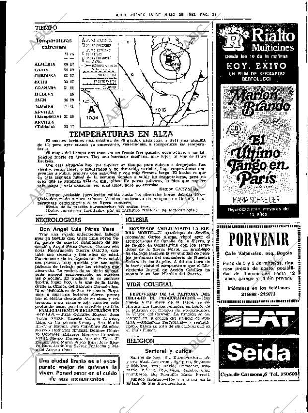 ABC SEVILLA 15-07-1982 página 39