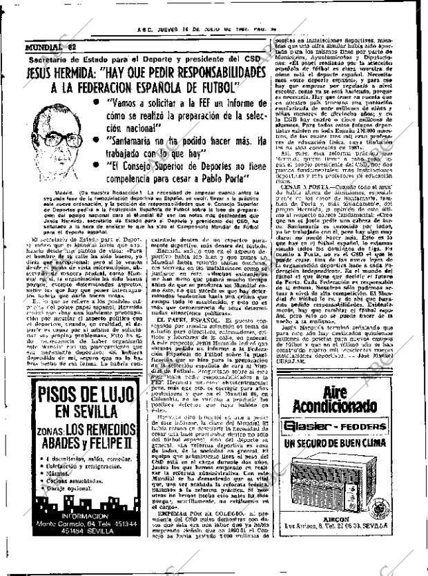 ABC SEVILLA 15-07-1982 página 46