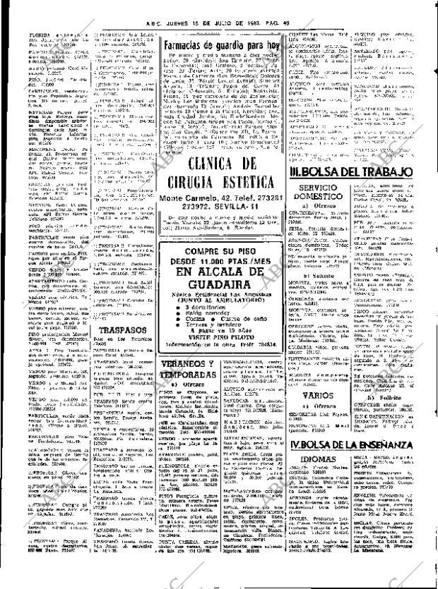 ABC SEVILLA 15-07-1982 página 57