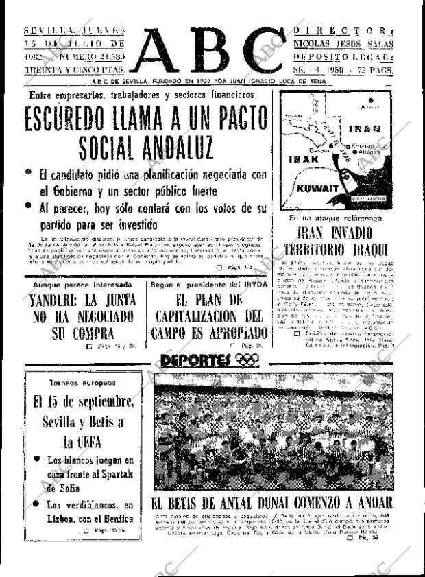 ABC SEVILLA 15-07-1982 página 9
