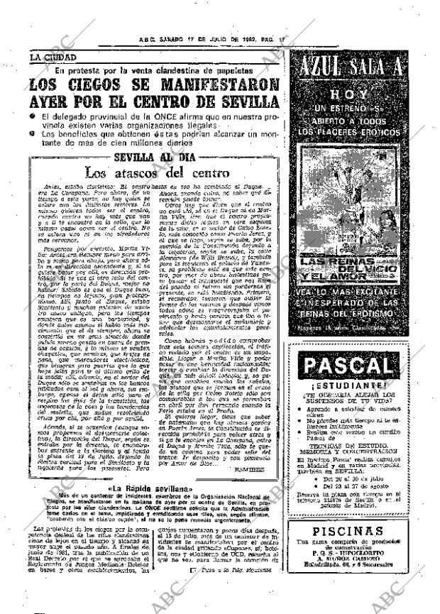 ABC SEVILLA 17-07-1982 página 25