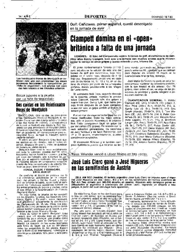 ABC MADRID 18-07-1982 página 56