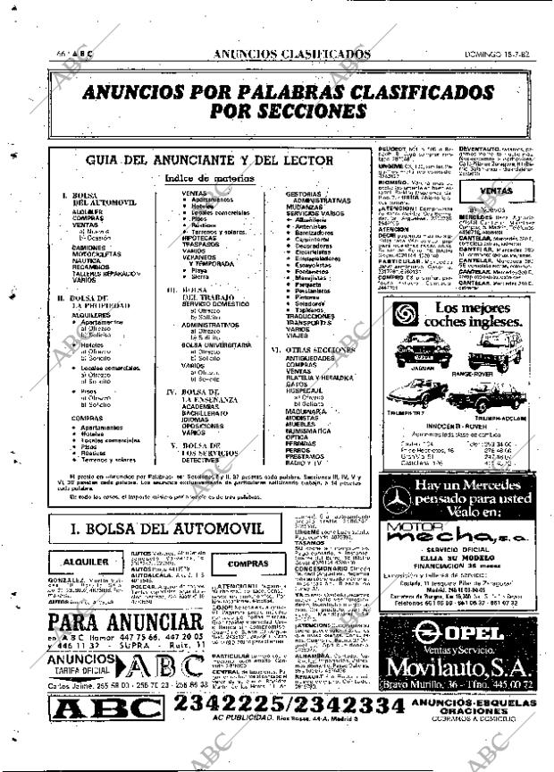 ABC MADRID 18-07-1982 página 66