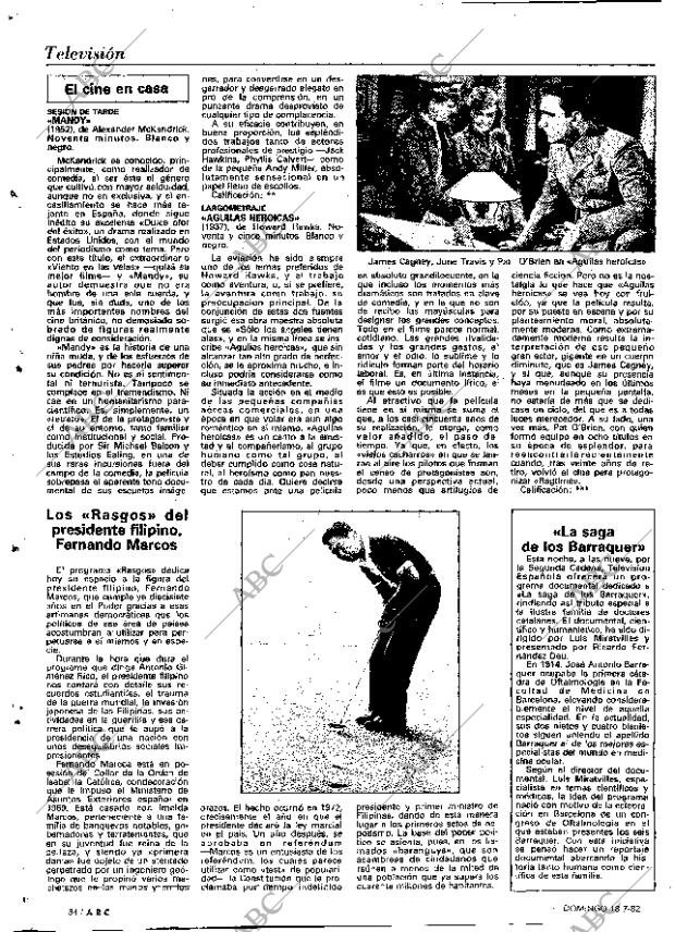 ABC MADRID 18-07-1982 página 84