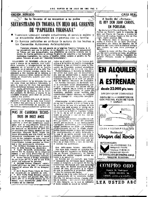 ABC SEVILLA 20-07-1982 página 19