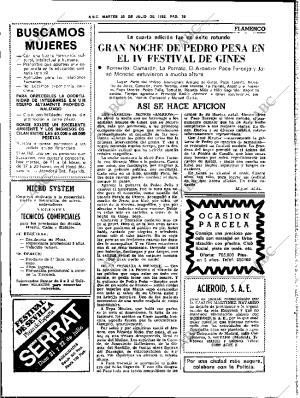ABC SEVILLA 20-07-1982 página 70