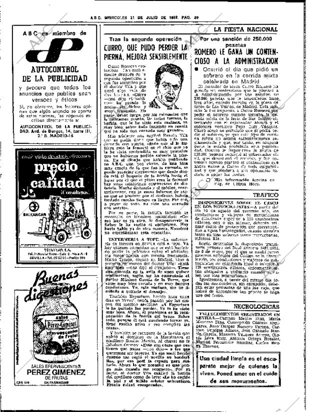 ABC SEVILLA 21-07-1982 página 38
