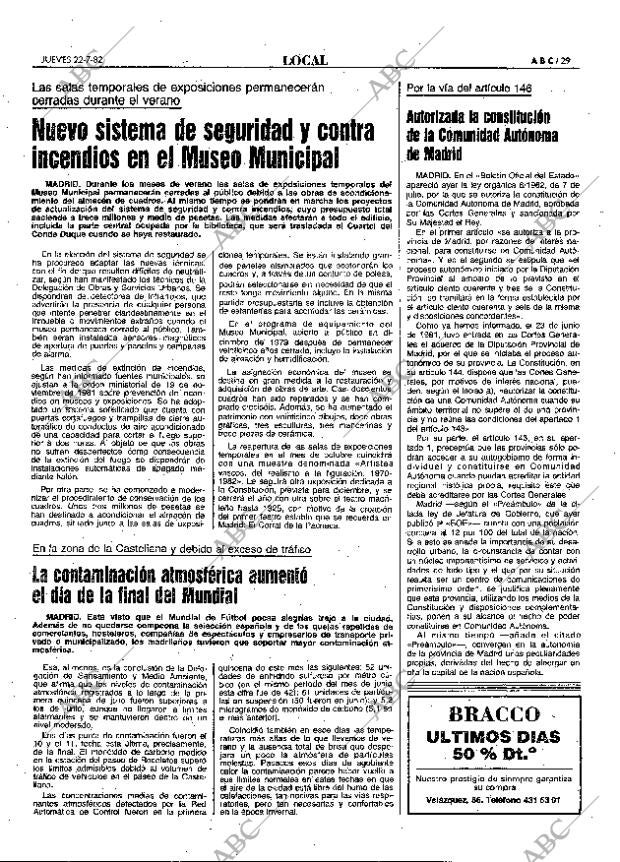 ABC MADRID 22-07-1982 página 29