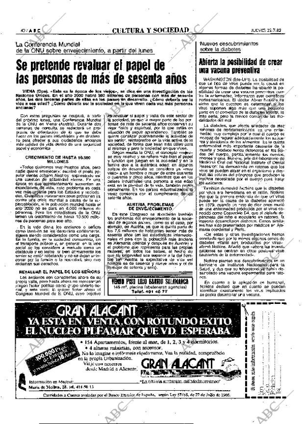 ABC MADRID 22-07-1982 página 40