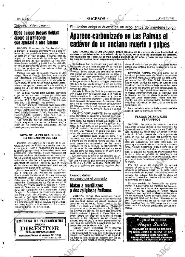 ABC MADRID 22-07-1982 página 50