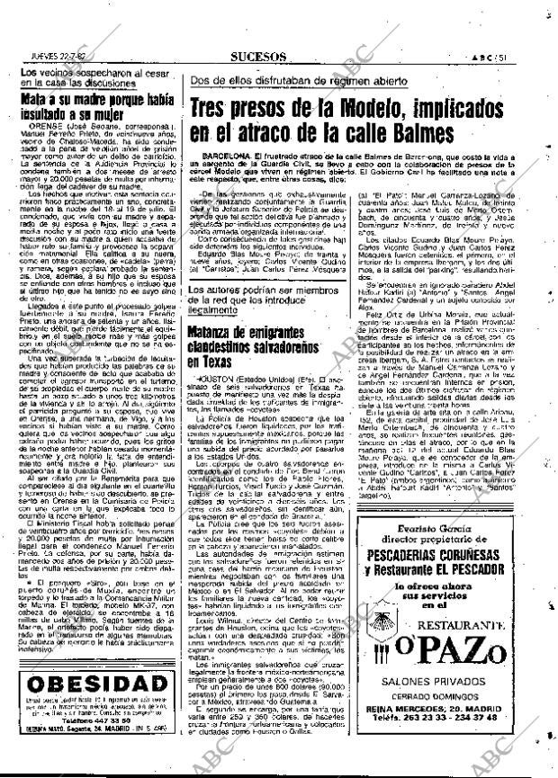 ABC MADRID 22-07-1982 página 51