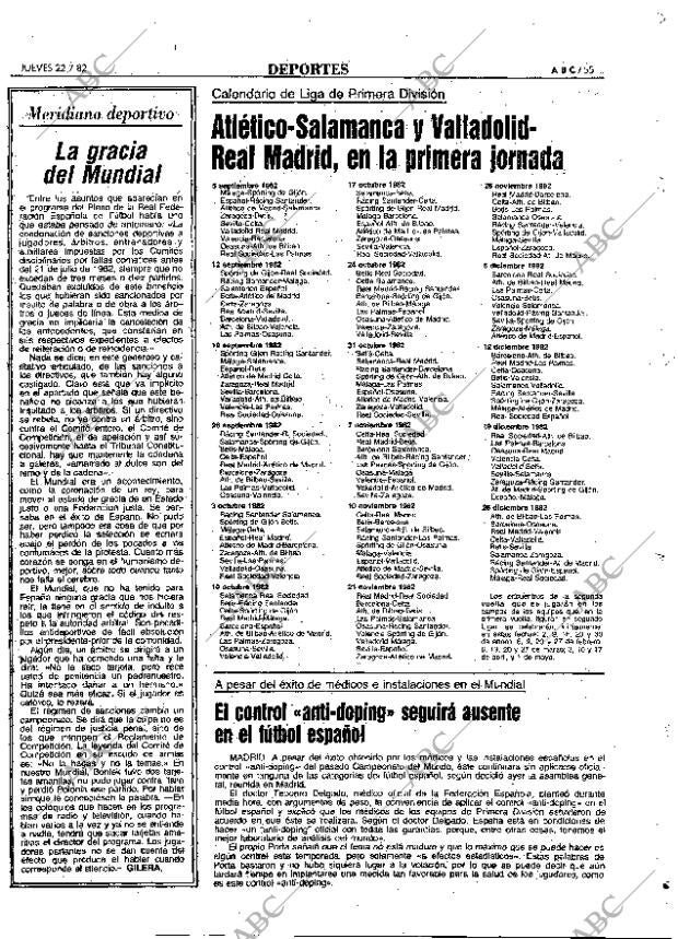 ABC MADRID 22-07-1982 página 55