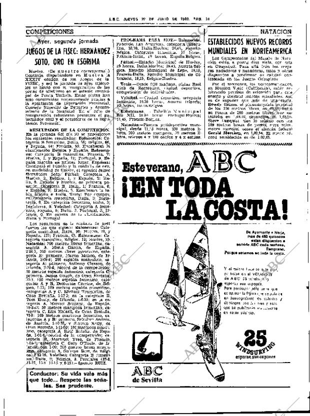 ABC SEVILLA 22-07-1982 página 39