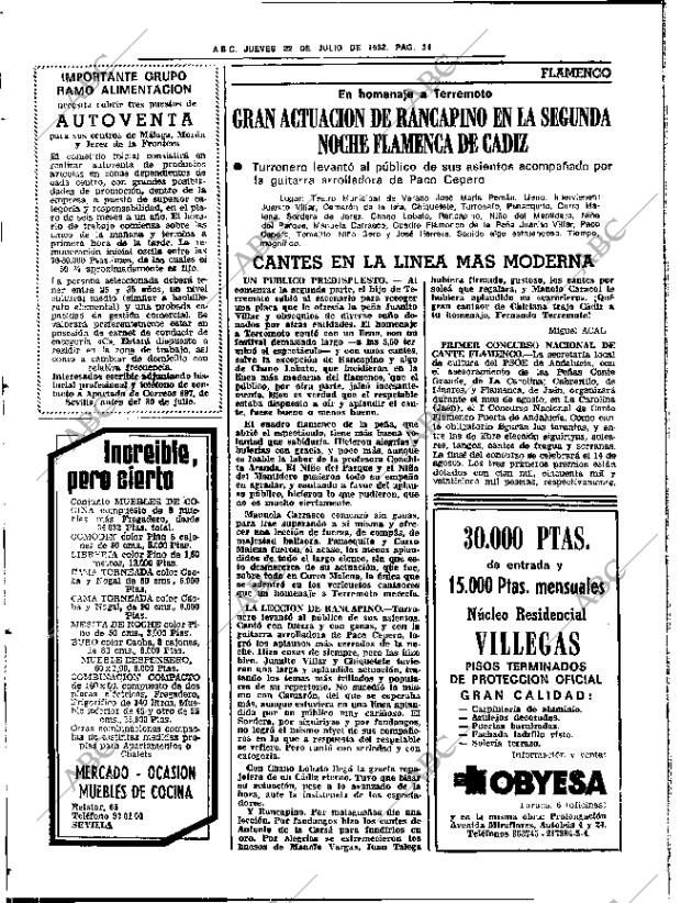 ABC SEVILLA 22-07-1982 página 42