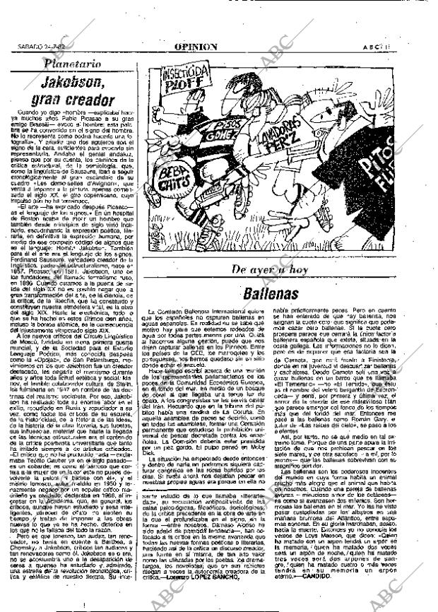 ABC MADRID 24-07-1982 página 11
