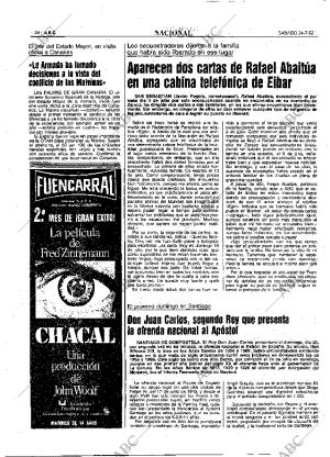 ABC MADRID 24-07-1982 página 24