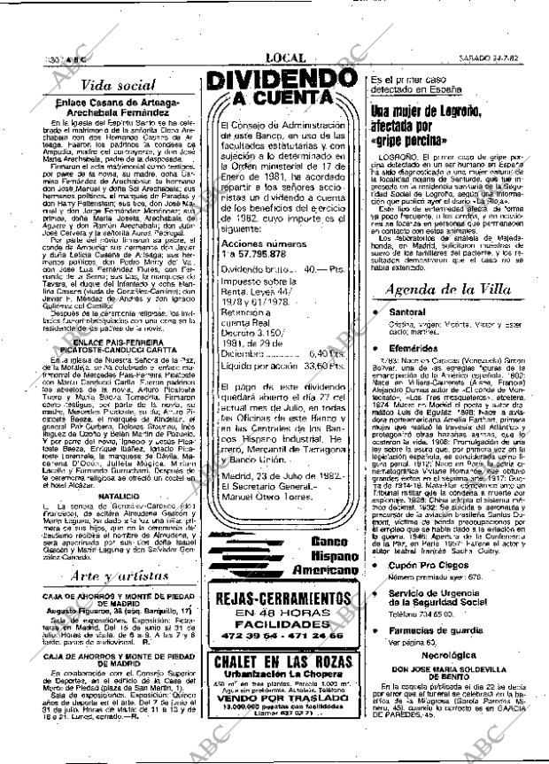 ABC MADRID 24-07-1982 página 30