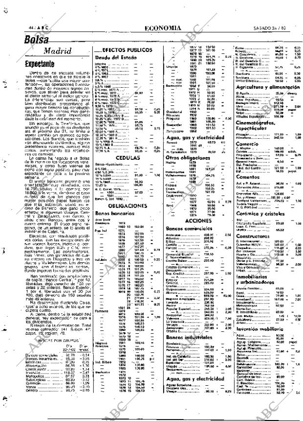 ABC MADRID 24-07-1982 página 56