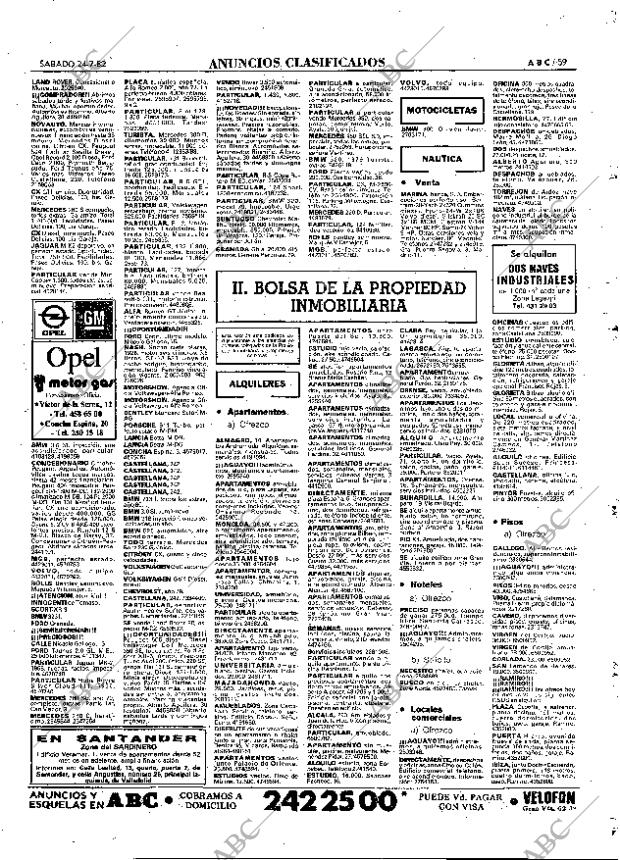 ABC MADRID 24-07-1982 página 71