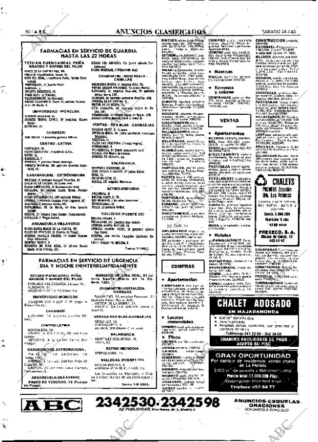 ABC MADRID 24-07-1982 página 72