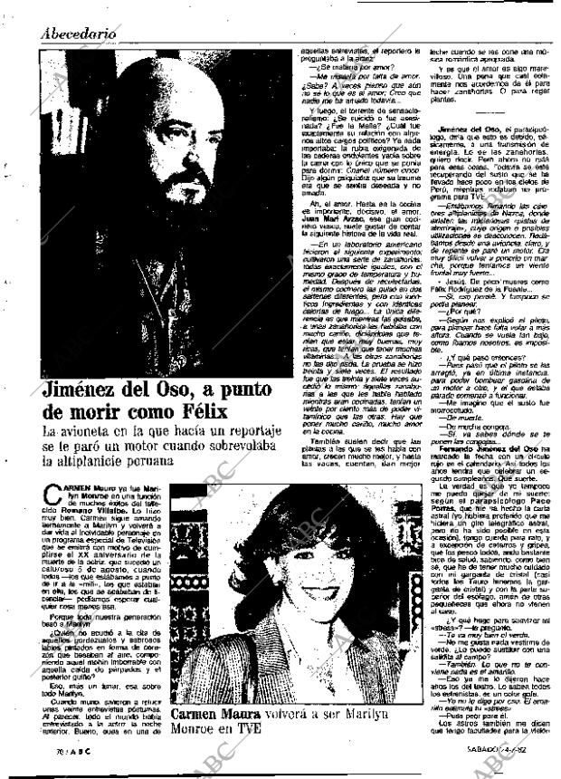 ABC MADRID 24-07-1982 página 82