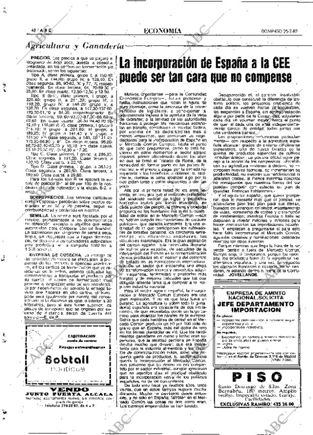 ABC MADRID 25-07-1982 página 48