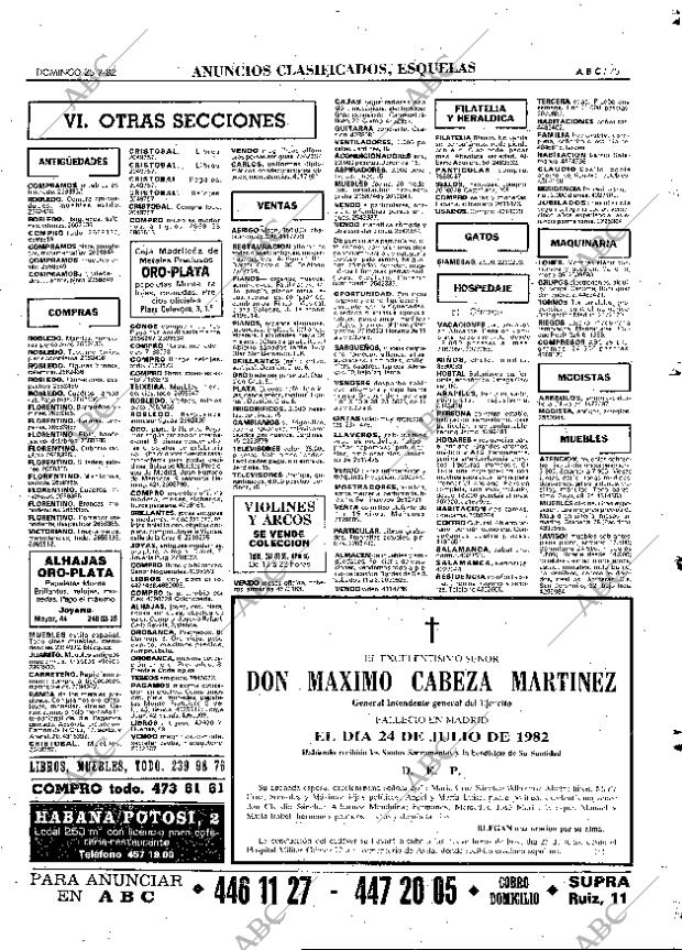 ABC MADRID 25-07-1982 página 75