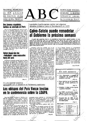 ABC MADRID 25-07-1982 página 9