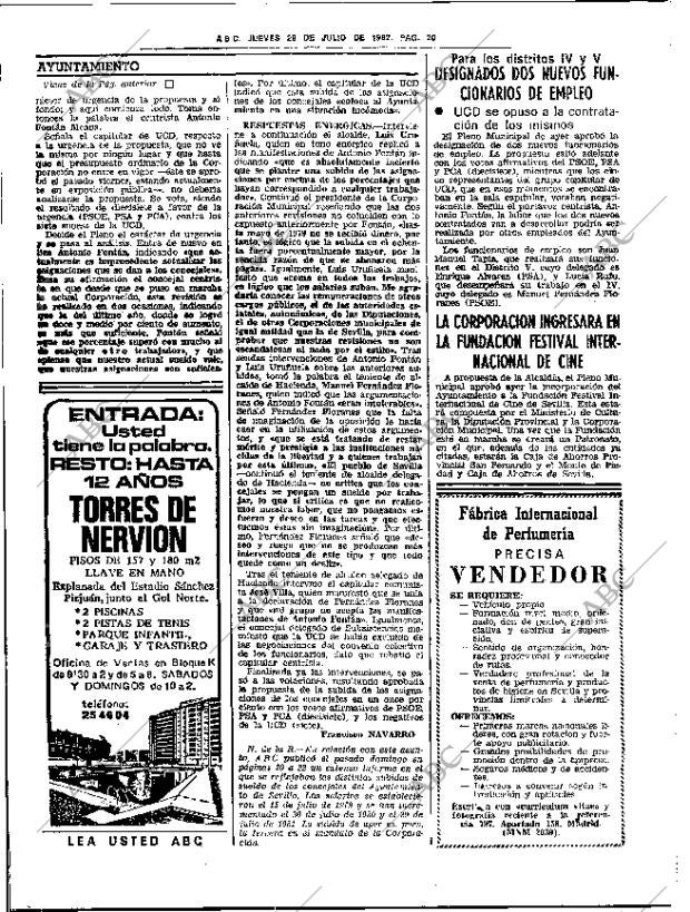 ABC SEVILLA 29-07-1982 página 28