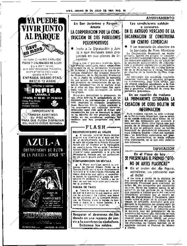 ABC SEVILLA 29-07-1982 página 30