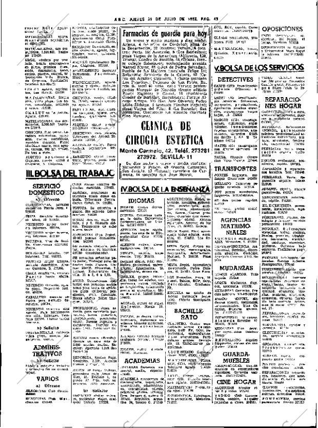 ABC SEVILLA 29-07-1982 página 51