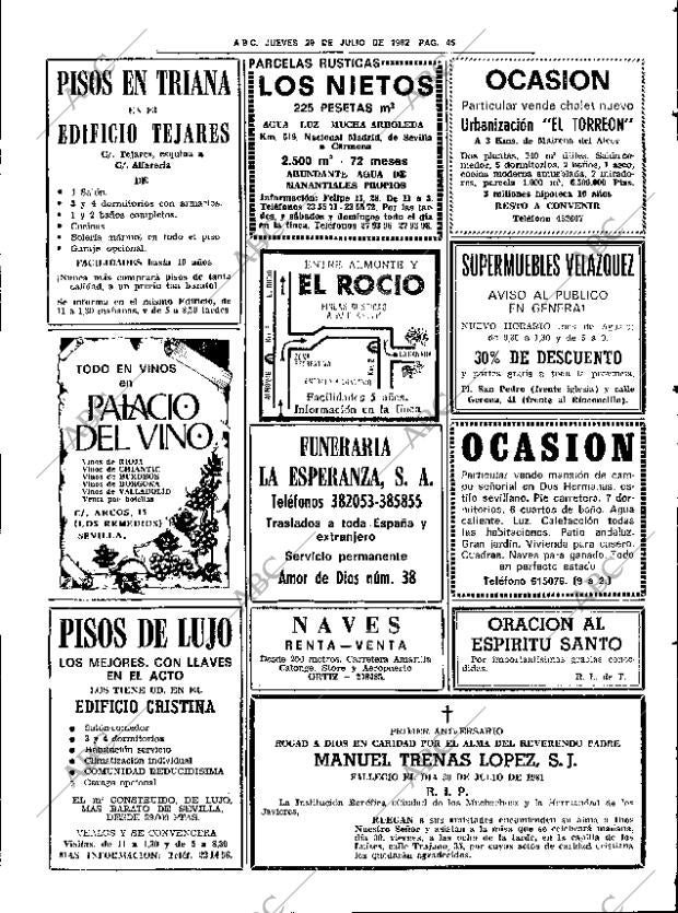 ABC SEVILLA 29-07-1982 página 53