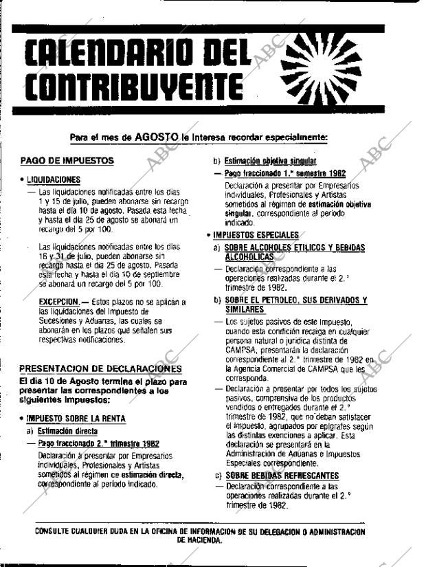 ABC SEVILLA 29-07-1982 página 60