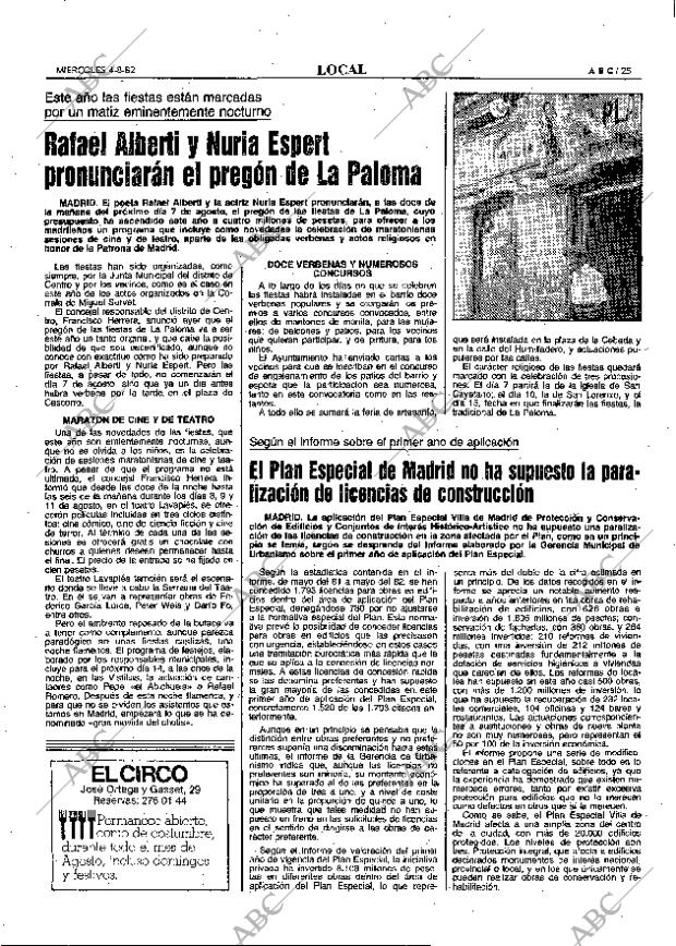 ABC MADRID 04-08-1982 página 25